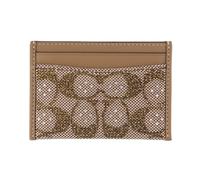 Coach - Portacarte Essential in Crystal Signature Jacquard - - Accessories - Donna - Beige - ONE SIZE