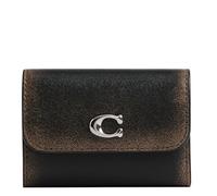 Coach Portafoglio da viaggio da donna Essential Card Holder Accessory-Travel, SX/Nero Marrone, Taglia unica, Portafoglio Porta Carte Essenziale in Pelle Loved