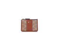 COACH Portamonete SIGNATURE ESSENTIAL MINI marrone