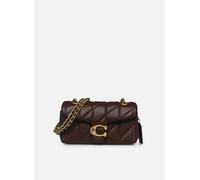Coach Tabby 20 Borsa a spalla marrone scuro, pelle, donna