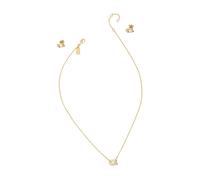 Coach - Set Collana e Orecchini Signature - - Accessories - Donna - Giallo - ONE SIZE