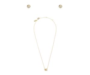 Coach - Set di Gioielli: Orecchini e Collana - - Accessories - Donna - Giallo - ONE SIZE