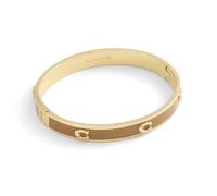 COACH Signature C - Bracciale rigido smaltato, One Size, Ottone Smalto, Nessuna pietra preziosa