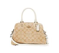 COACH Signature Mini Lillie Carryall Chiaro Khaki/Gesso Taglia unica