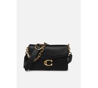 Coach - Soft Grain Leather Chain Tabby Shoulder Bag With Chain Nero - Borse T.U Nero