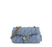Coach Tabby 26 Borsa a spalla jeans, tessuto, donna