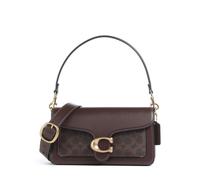 Coach Tabby 26 Borsa a spalla marrone scuro, canvas, donna