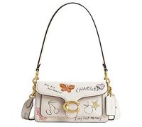 Coach Tabby Borsa a tracolla 20 con stampa di schizzo, B4/Chalk Multi