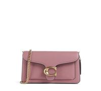 Coach Tabby Chain 19 Borsa a tracolla viola, pelle di vacchetta grana, donna