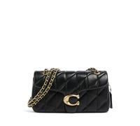 Coach Tabby Quilted 26 Borsa a spalla nero, pelle, donna