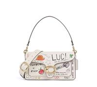 Coach Tabby Sketch Print 26 Borsa a spalla avorio, pelle, donna