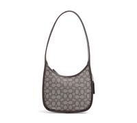 Coach The Coach Originals Curve Signature Jacquard Borsa a spalla marrone scuro, canvas, donna