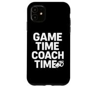 Coach Time Sport Leadership Graphic Custodia per iPhone 11