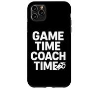 Coach Time Sport Leadership Graphic Custodia per iPhone 11 Pro Max