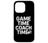 Coach Time Sport Leadership Graphic Custodia per iPhone 14 Pro Max