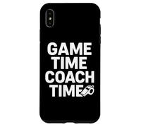 Coach Time Sport Leadership Graphic Custodia per iPhone XS Max