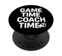 Coach Time Sport Leadership Graphic PopSockets PopGrip Adesivo