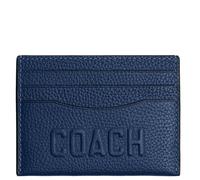 Coach Uomo Card Case Graphic, Blu scuro, Taglia unica, Porta carte con grafica Coach