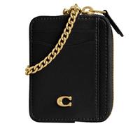 Coach Women's Essential Chain Card CASE Accessory-Travel Wallet, B4/Black