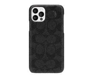 COACH Z1110 COVER per Apple iPhone 12 / 12 Pro, Nero