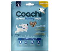Coachi Natural Training Treats Pesce oceanico Snack cane - 100 g