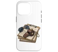 Coaching Appunti Fischietto Occhiali Da Sole Coach Custodia per iPhone 16 Pro