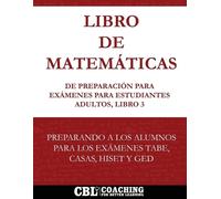 Coaching for Be Libro de Matemáticas de Preparación Para Exámenes Pa (Tascabile)