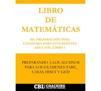Coaching For Be Libro de Matemáticas de Preparación Para Exámenes Pa (Tascabile)