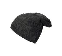 COACOM 1 berretto a quadri a rombi caldo in autunno e inverno, maglione elastico neutro, accessorio alla moda e versatile, adatto per sport, lavoro, cura (nero), Nero , Taglia unica
