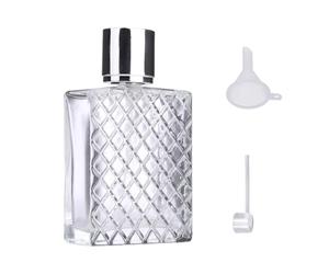 COACOM 1 nebulizzatore ricaricabile da 100 ml + set dispenser, nebulizzatore portatile, flacone spray a prova di perdite, adatto per donne e uomini, per uscire e viaggi.