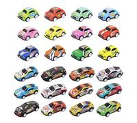 COACOM 24 Pezzi Giocattolo per Bambini, Mini Auto, Modello di Corse Simulato, Ortografia di Boys Puzzle.