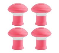 COACOM 4 Pezzi Addestratore di Mascella, Sollevatore di Viso, Accessori per La Bellezza del Viso, Strumenti per La Cura del Viso Riutilizzabili.