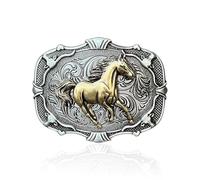 COACOM Filla A Cinghia Da Cavallo Da 1 Pezzo, Metallo Creativo, Fibbia Per Cintura Di Sostituzione Vintage Per Uomini, Decorazione Degli Accessori Per Cinture.