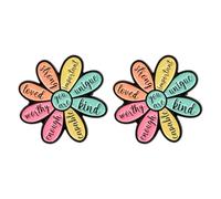 COACOM Spille Floreali da 2 Pezzi, Distintivi Colorati E Interessanti, Stili Piccoli E Squisiti, Spille Decorative per Zaini per Abbigliamento.