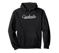 Coahuila Vintage Inspired Throwback Style Varsity Classic Felpa con Cappuccio