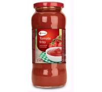 Coaliment Pomodoro Fritto, Salsa di Pomodoro Densa e Saporita, Bottiglia da 550g, Confezione da 5