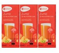 Coaliment Zumo di Pesca e Uva, Succo di Frutta, Confezione da 6 Brik da 20 cl