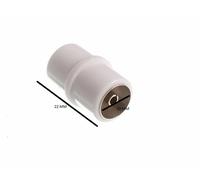 Coassiale Coassiale TV Antenna Connettori Spine InLine Metallo Confezione da 200