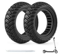 COASTA Pneumatici solidi 80/65-6, 10 x 3,0 pollici, per scooter e fuoristrada, 255 x 80, in gomma piena, per Kukirin G3 Pro/Kukirin G2 Max/Kugoo M4 Pro/Kaabo Wolf Warrior/Mantis 10