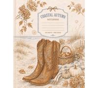 Coastal Autumn Cowgirl Composition Notebook