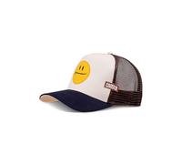 Coastal - Berretto Surf & Smile - Trucker Cap Meshcap Cappellino, Kaki/Marine, Taglia unica