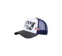 Cappello Trucker Mesh Costal HFT Oysters & Beer Bianco/Oliva Alto Fitted