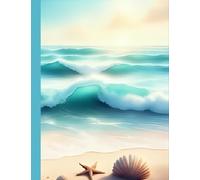 Coastal Calm: A Watercolor Notebook with Ocean Charm: Lined Journal with Seashells, Waves & Dreamy Skies - Perfect for Travel Notes, Reflections & Study Inspiration