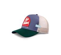 Coastal Cappello da baseball 'Comes The Sun' beige / blu scuro / verde scuro / rosso Donna - Accessori - Cappelli e berretti - Cappelli da baseball Coastal 55-60