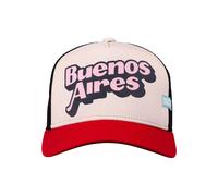 Coastal Cappello da baseball 'HFT Buenos Aires' crema / rosa / rosso / nero Uomo Coastal 55-60