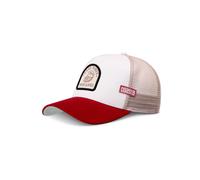 Coastal Cappello da baseball 'High Lines' beige / rosso carminio / nero / offwhite, Taglia 55-60
