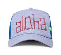 Coastal Hft Cappello Aloha Jersey Blue High Trucker Maglia Berretto Hawai Costal