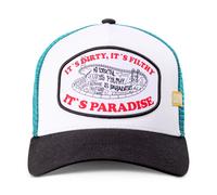 Coastal HFT Dirty Filthy Trucker Cap Bianco/Nero Basecap Cap Motivo Pool Nuovo