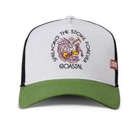 Coastal HFT Stoke Forever Trucker Cap Grigio/Verde Basecap Meshcap Surf