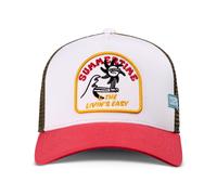 Coastal Hft Summertime Trucker Cap Bianco/Red Unisex Berretto da Baseball Sole